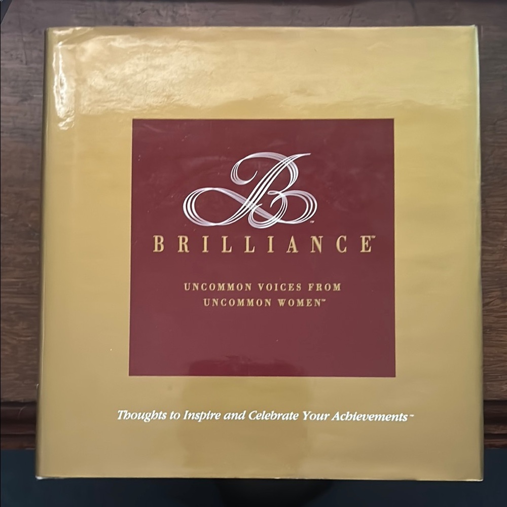 Gold and Maroon Inspirational Book